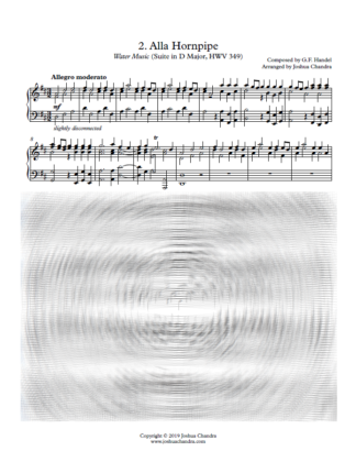 Alla Hornpipe (from Water Music, HWV 849 by Handel)