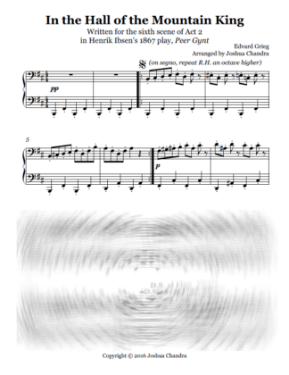 In the Hall of the Mountain King (Edvard Grieg)